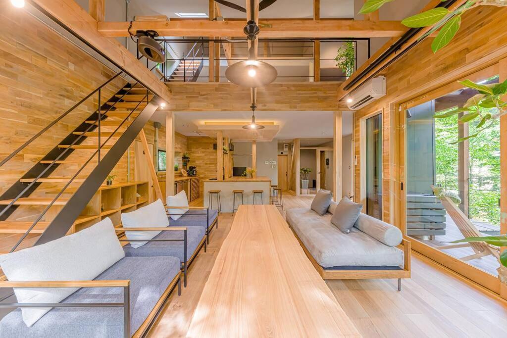 ロックフォレスト北軽井沢 Vila Exterior foto