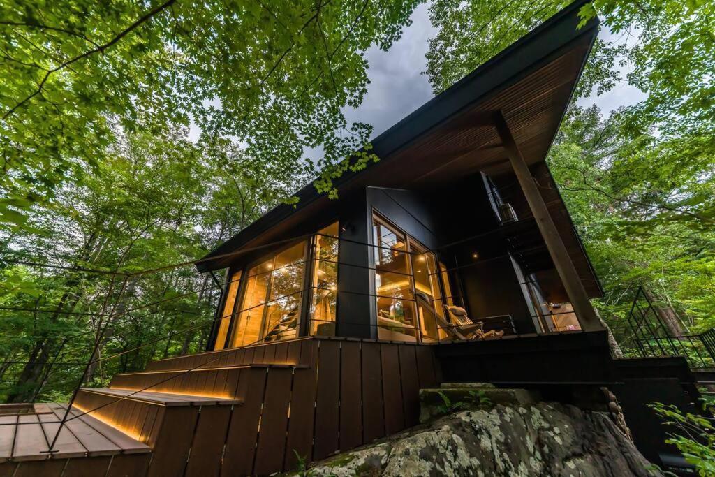 ロックフォレスト北軽井沢 Vila Exterior foto